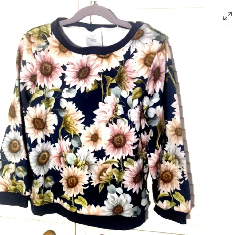 Girls Cotton Sweat Shirt Posh Peanut Size 10 Years NWT